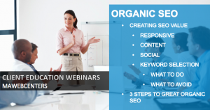 INCREASING ORGANIC SEO